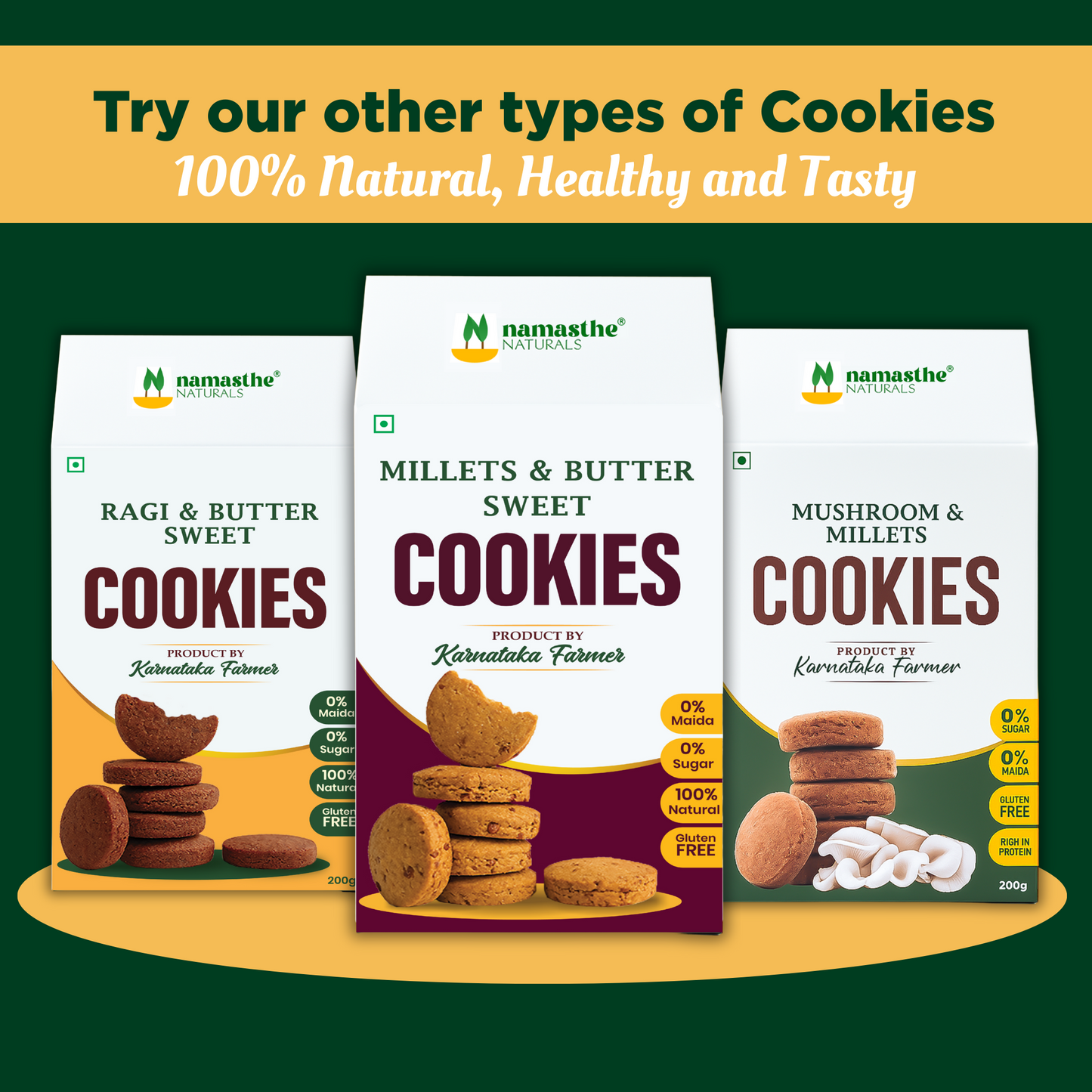 Millets Masala Cookies