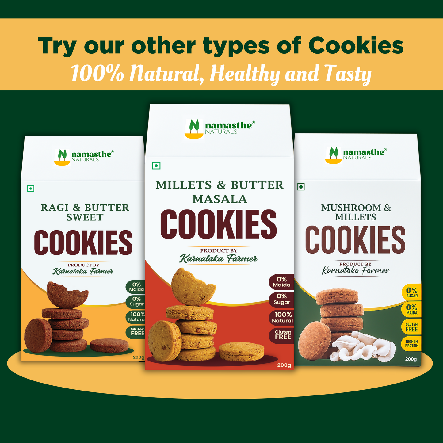 Millets Sweet Cookies