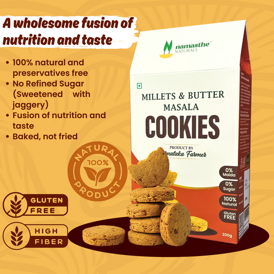 Millets Masala Cookies