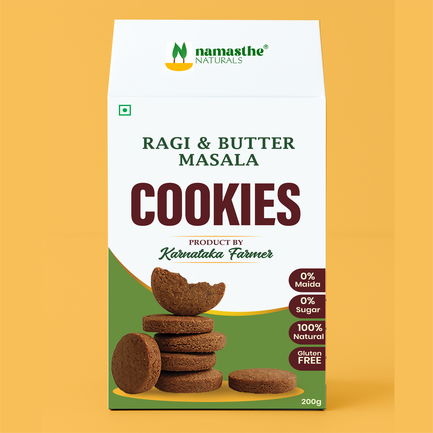Ragi Masala Cookies