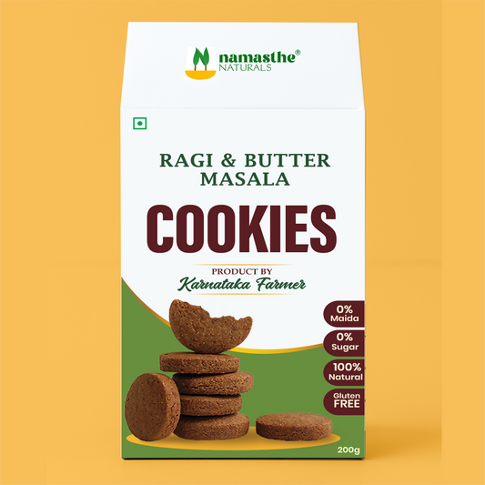 Ragi Masala Cookies