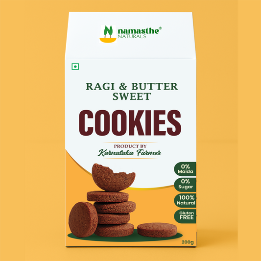 Ragi Sweet Cookies